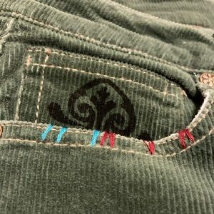 Corduroy Jeans by Sally Mack - Olive, Vintage, NWT, girl’s 14